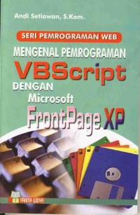 Image of MENGENAL PEMROGRAMAN VBScript dengan Microsoft FrontPage