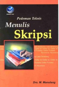 Image of Pedoman Teknis Menulis Skripsi