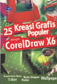 Image of 25 Kreasi Grafis Populer dengan CorelDraw X6