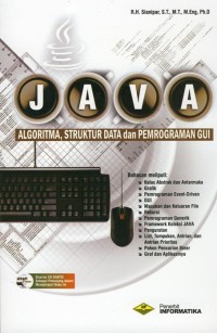 Image of JAVA Algoritma, Struktur Data dan Pemrograman GUI