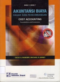 Image of AKUNTANSI BIAYA DASAR DAN PERKEMBANGAN Buku 1