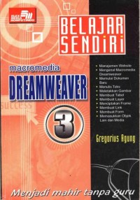 Image of macromedia DREAMWEAVER 3