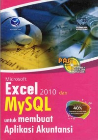 Image of Microsoft Excel 2010 dan MySQL untuk membuat Aplikasi Akuntansi