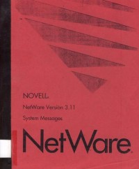 Image of NOVELL NetWare Version 3.11 System Messages NetWare