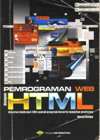 Image of PEMROGRAMAN WEB dengan HTML