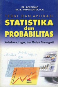 Image of TEORI DAN APLIKASI STATISTIK dan PROBABILITAS